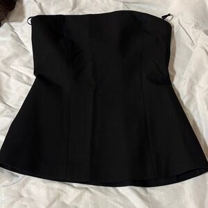Zara Black Strapless Top
